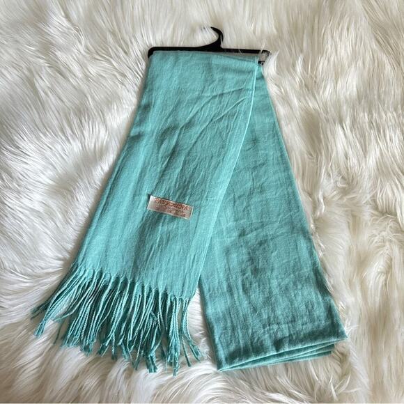 $15/ Pashmina Soft Silky Reversible Solid Color Shawl Wrap Scarf W/ Fringes - Picture 2 of 4